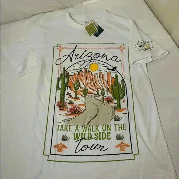 New with tags, womens size small Arizona shirt, #A025 - Picture 3 of 6